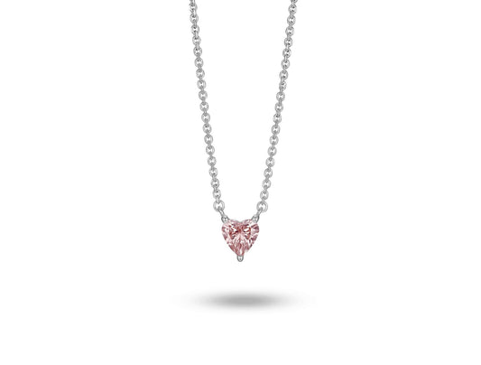 Tiny Heart Pendant | 14k Gold Lab-Grown Diamond Pendant | Diamond Brilliance